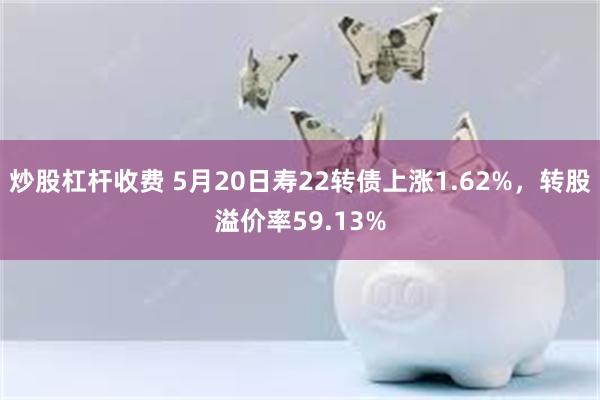 炒股杠杆收费 5月20日寿22转债上涨1.62%，转股溢价率59.13%