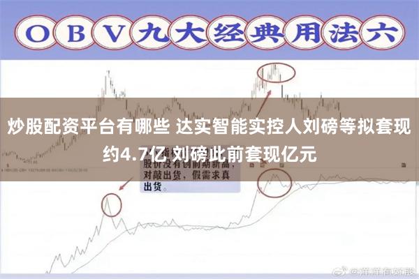炒股配资平台有哪些 达实智能实控人刘磅等拟套现约4.7亿 刘磅此前套现亿元